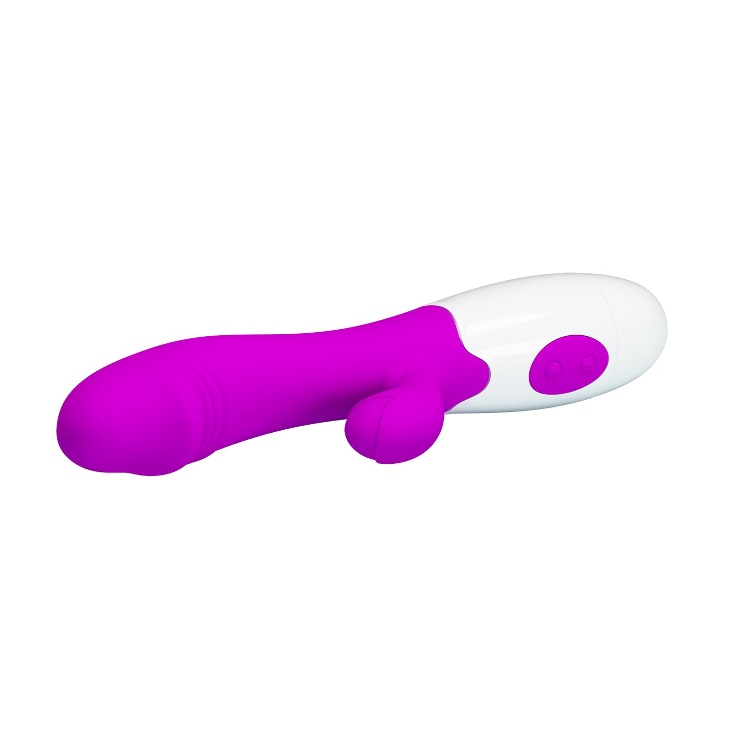 VIBRADOR DUAL SNAPPY FUCSIA PRETTY LOVE