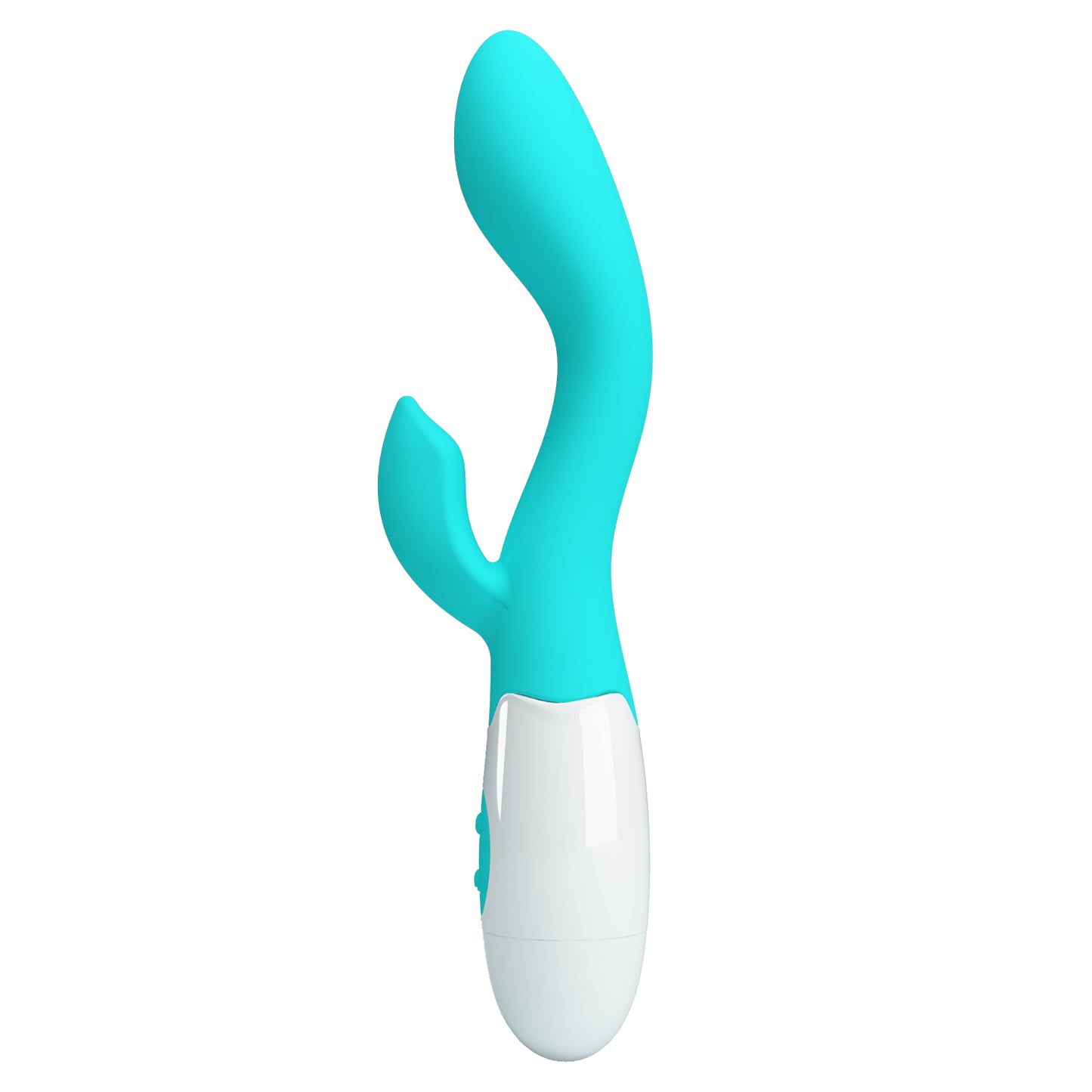 VIBRADOR DUAL BRIGTHY TURQUESA