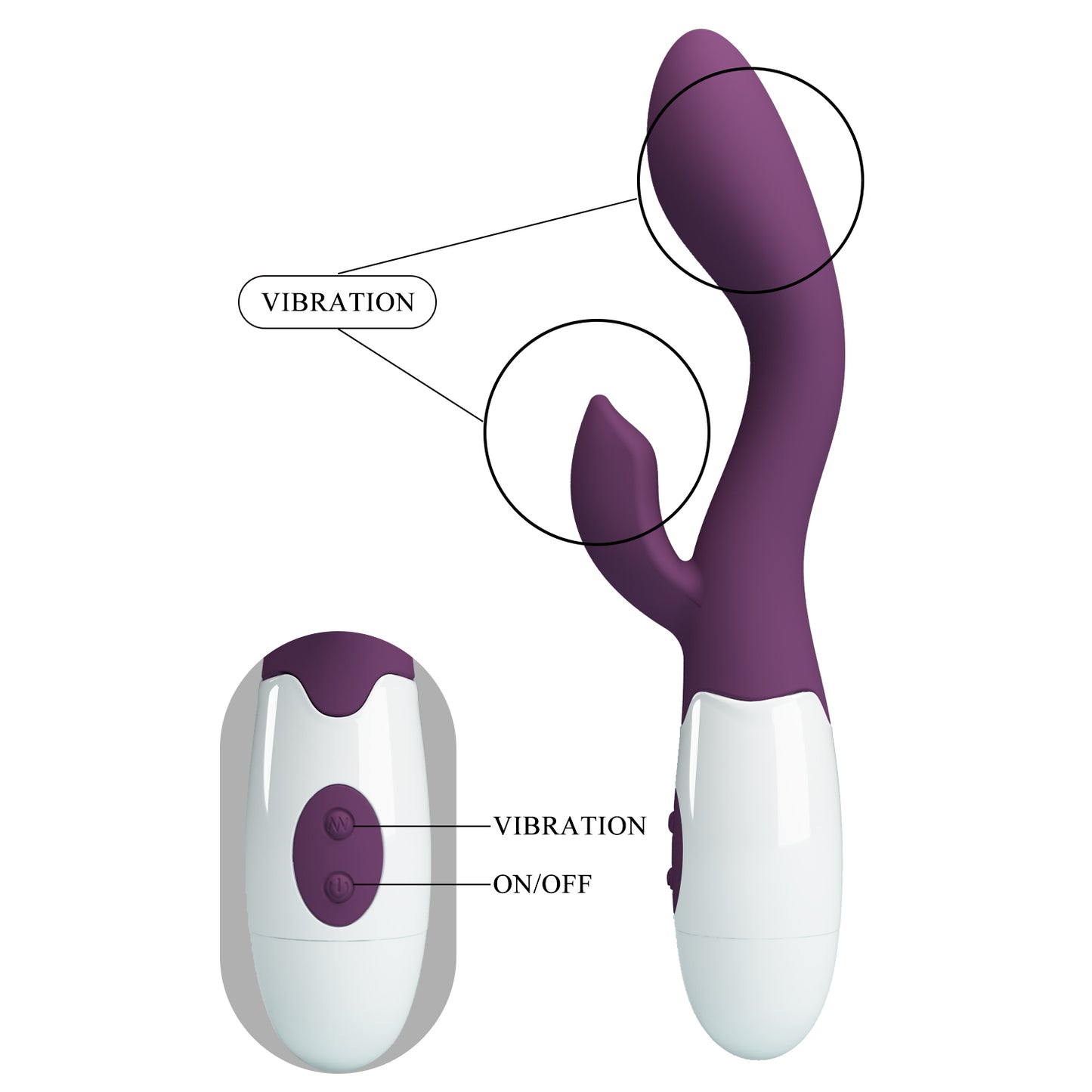 VIBRADOR DUAL BRIGTHY BURDEO