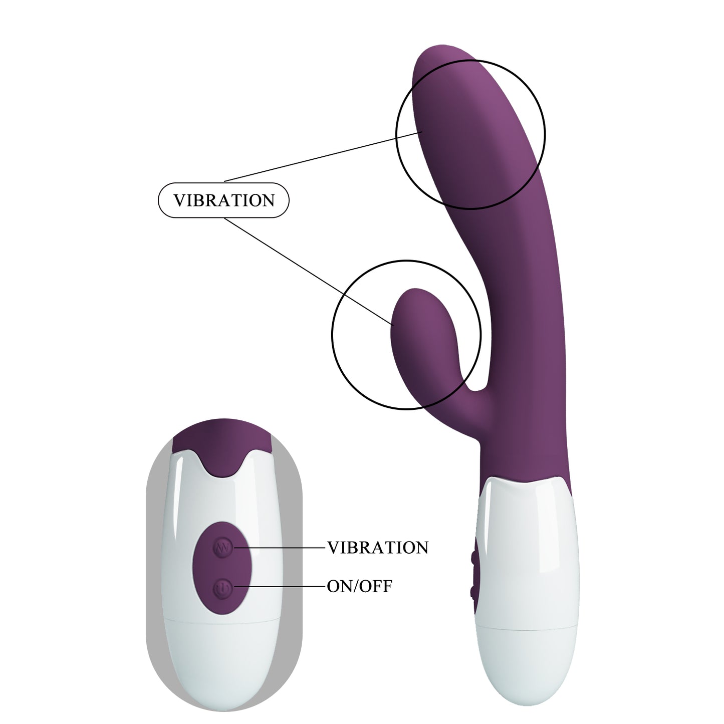 VIBRADOR DUAL ALVIS BURDEO