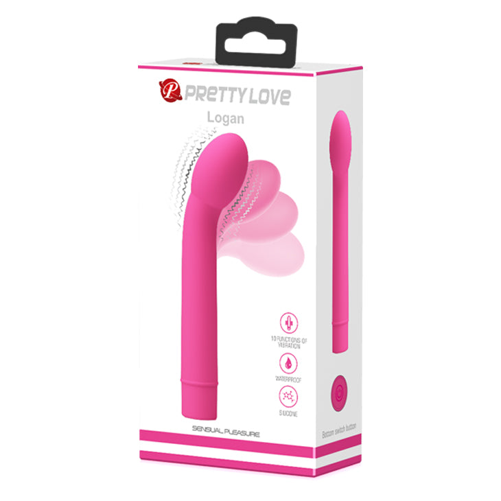 VIBRADOR PARA PUNTO G LOGAN PRETTY LOVE