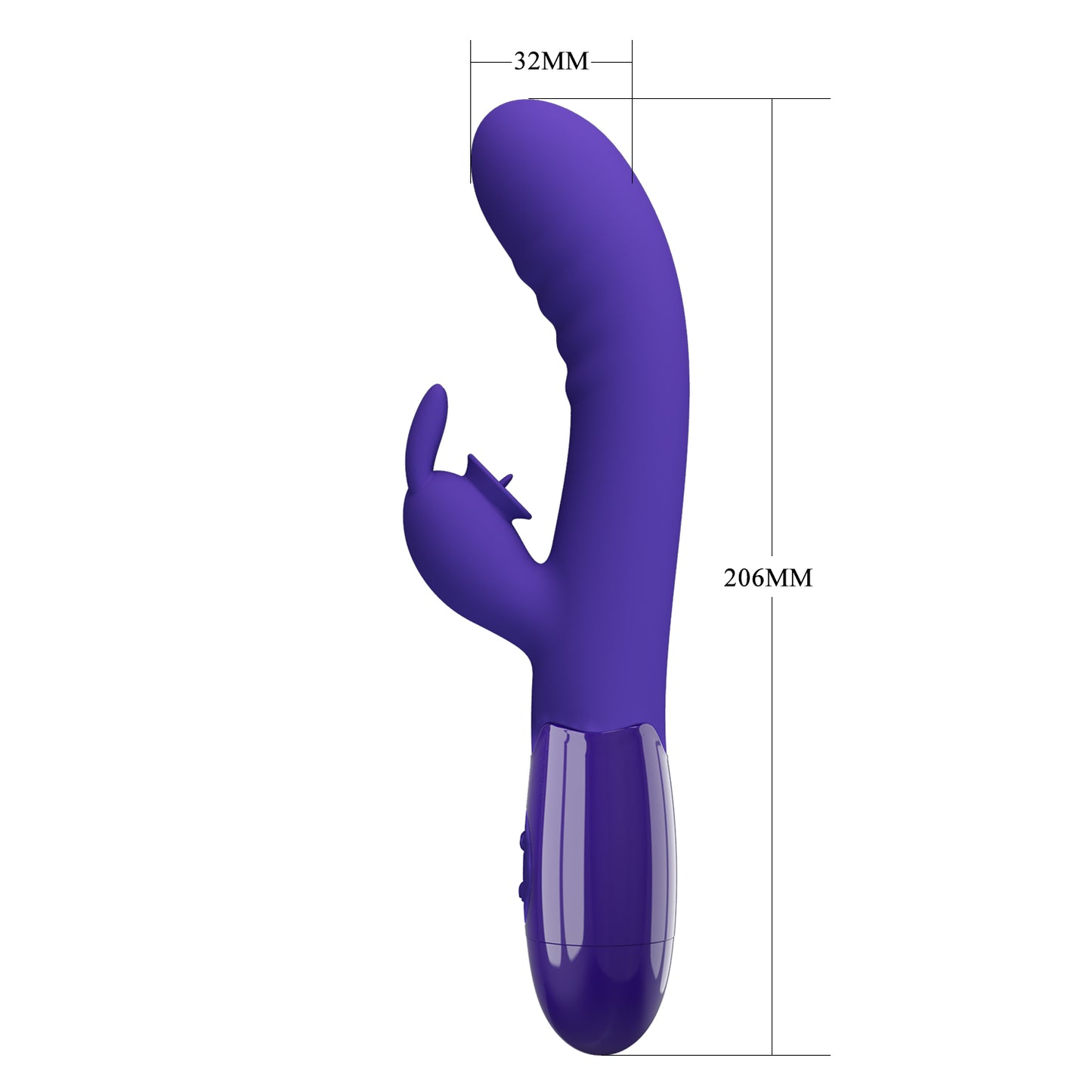 VIBRADOR DUAL RECARGABLE CERBERUS YOUTH PRETTY LOVE