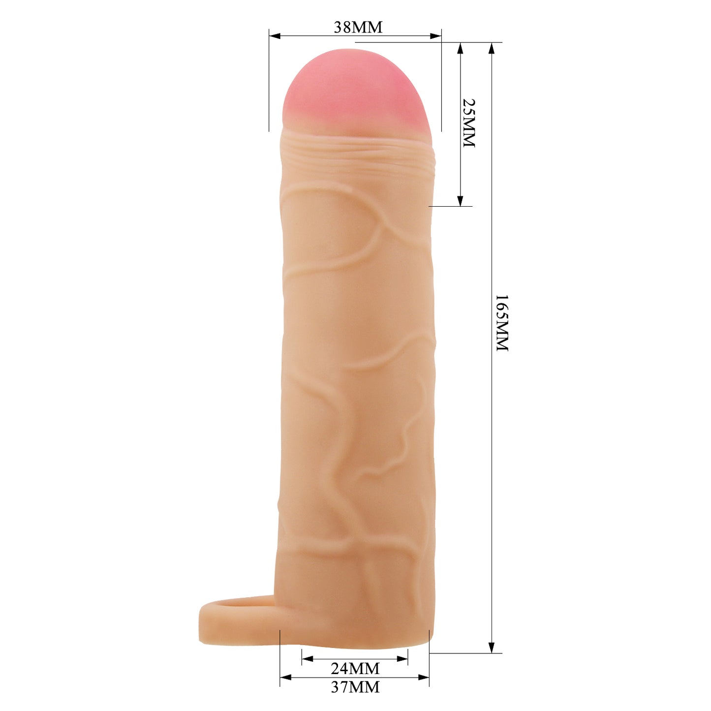 FUNDA PARA PENE CON EXTENSION REALISTA BUNION