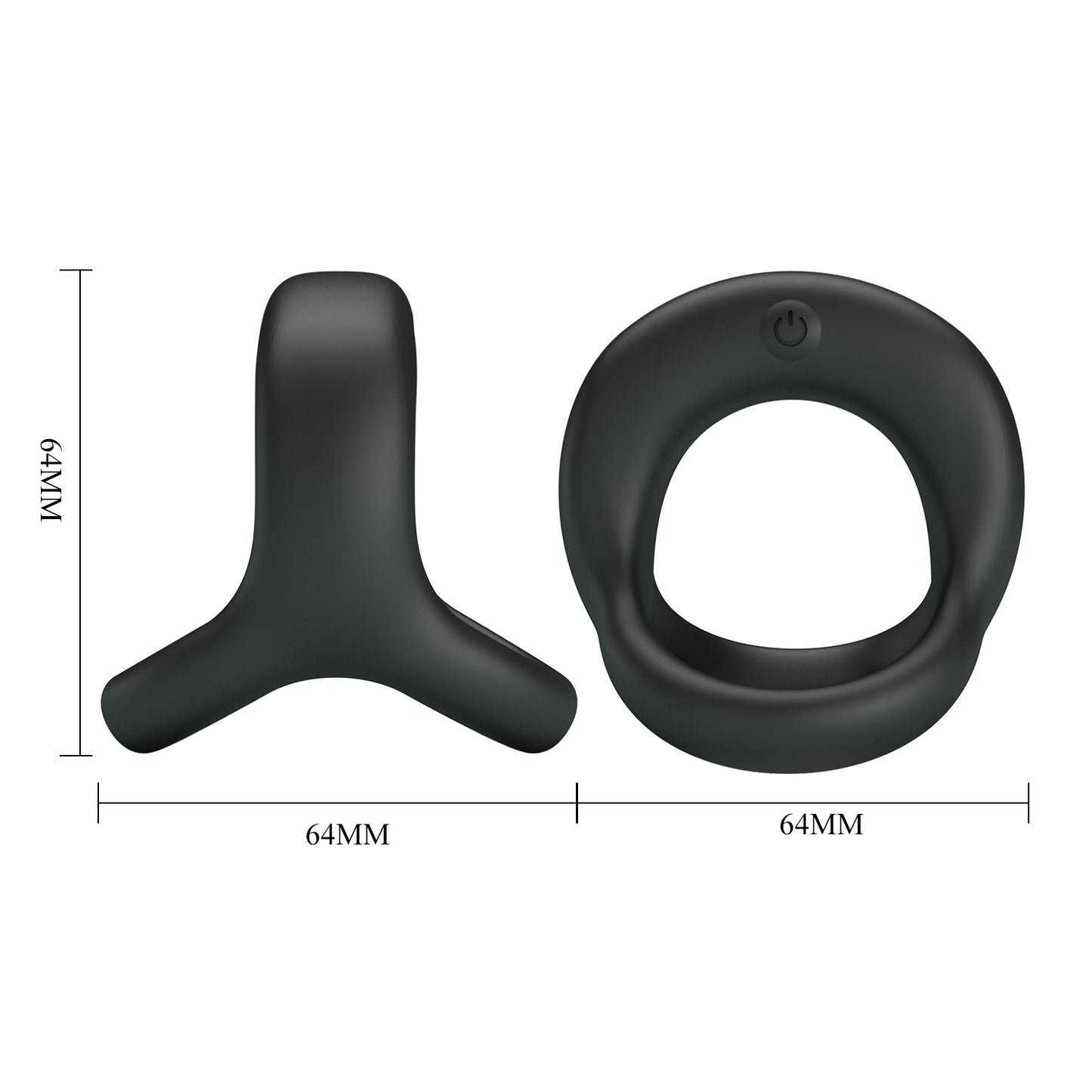 ANILLO VIBRADOR DOBLE RECARGABLE - ELLIOTT