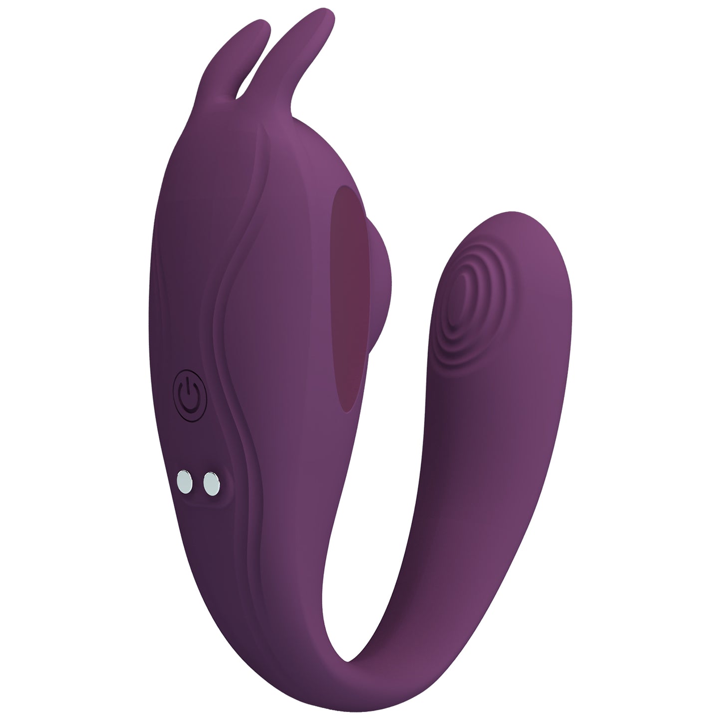 VIBRADOR DUAL CON PULSADOR Y  CONTROL POR APP SHEY
