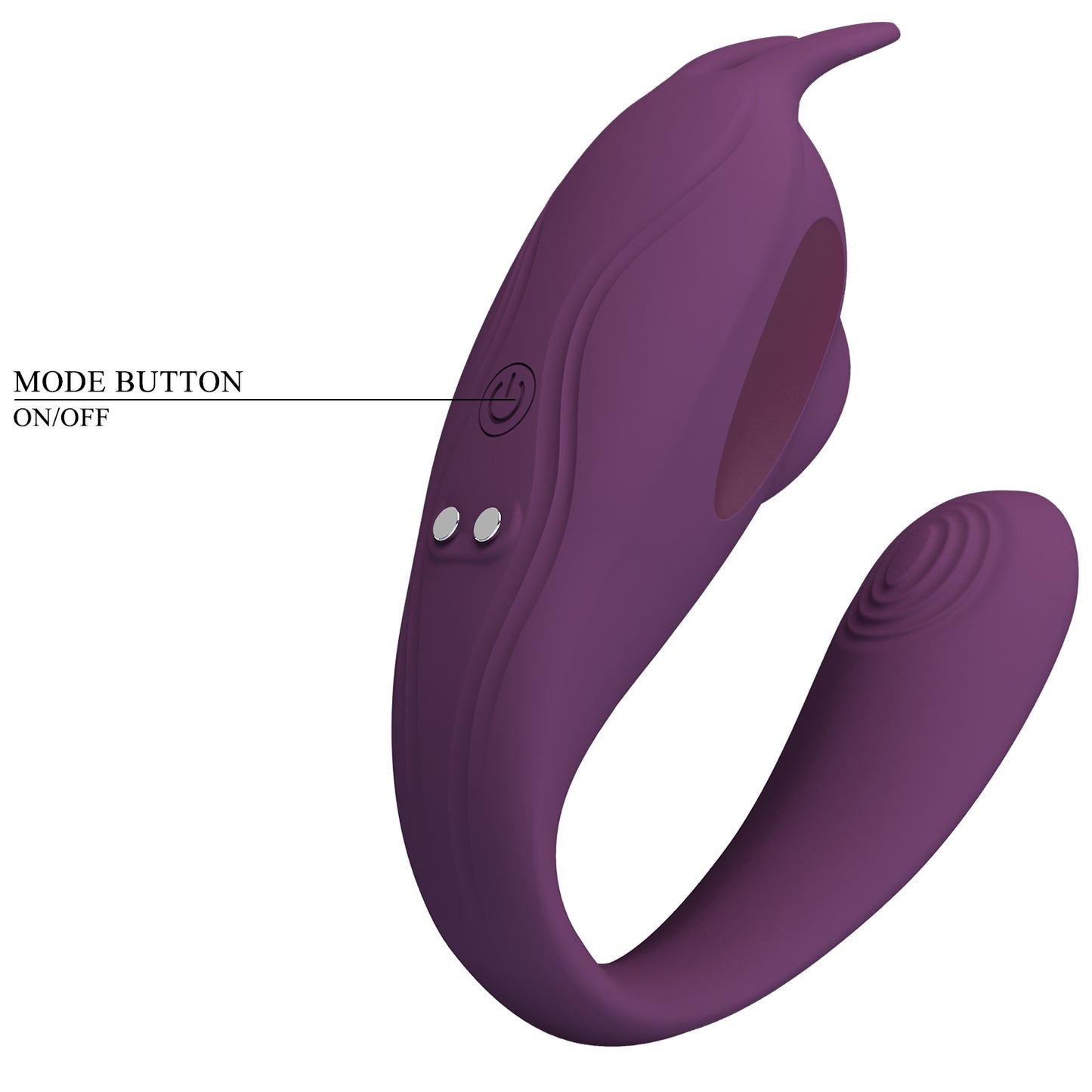VIBRADOR DUAL CON PULSADOR Y  CONTROL POR APP SHEY
