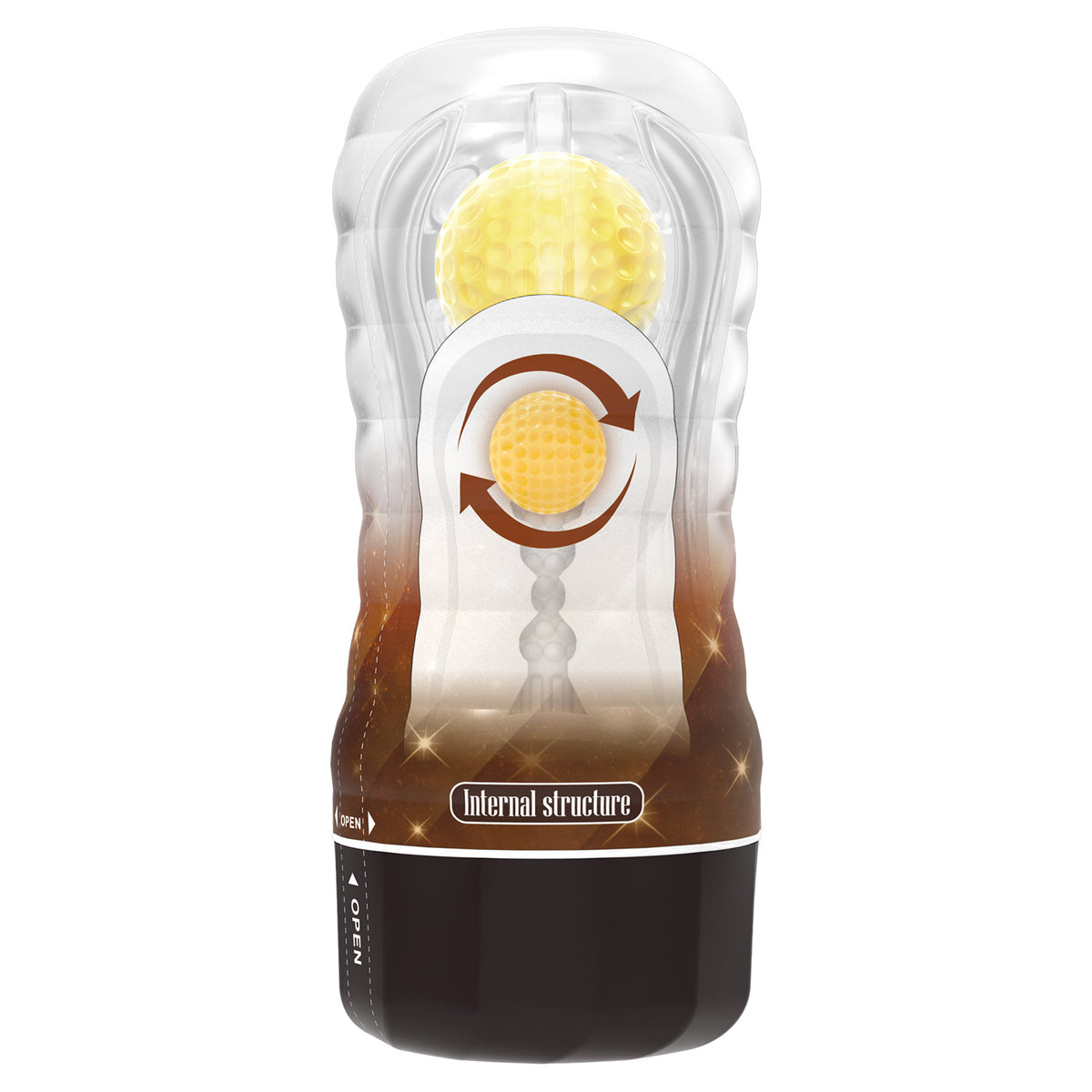 MASTURBADOR MASCULINO DOBLE ESTIMULACIÓN STELLAR