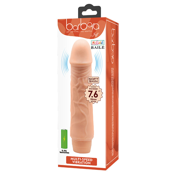 VIBRADOR REALISTA BARBARA 7.6"