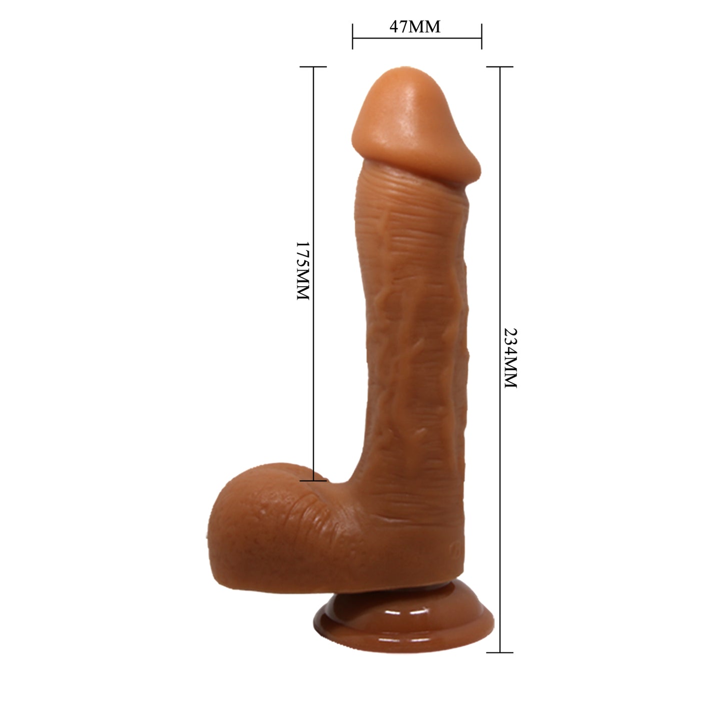 DILDO REALISTA FLEXIBLE JOHNSON MOCA