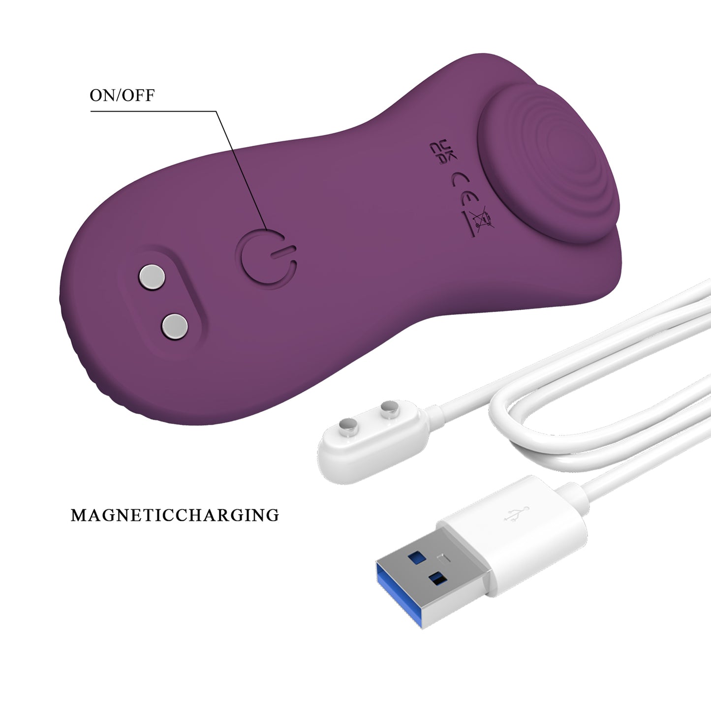 MANE VIBRADOR DE CLÍTORIS CON APP RECARGABLE