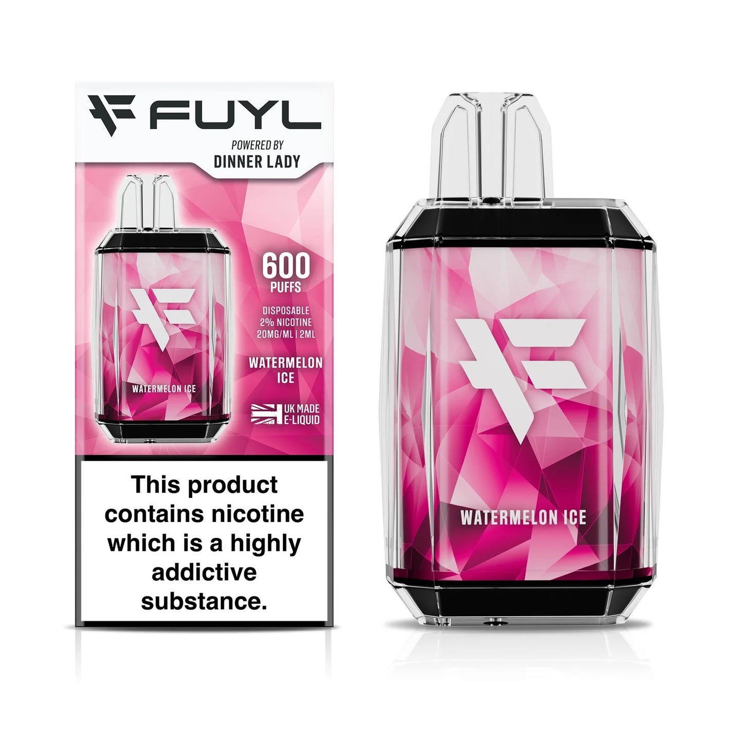 VAPER FUYL KIT 600 PUFFS SANDÍA REFRESCANTE