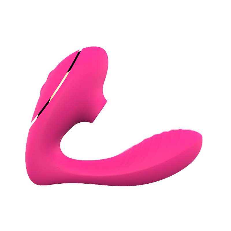 VIBRADOR Y SUCCIONADOR - DOUBLE ORGASM