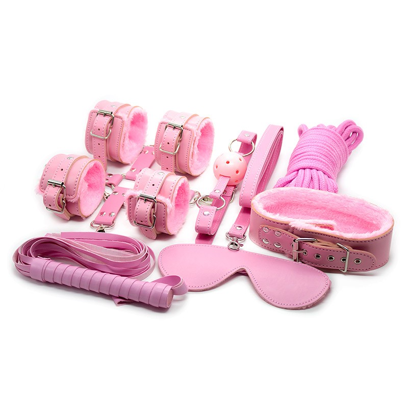 KIT BDSM 8 PIEZAS PINK FANTASY