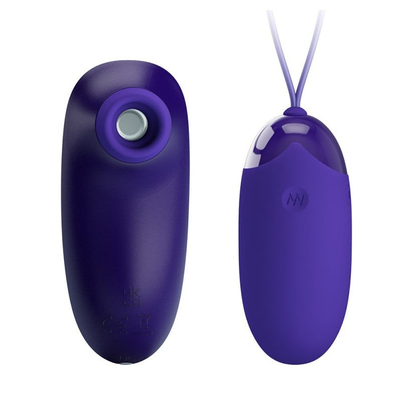 KIT SUCCIONADOR Y HUEVO VIBRADOR CON CONTROL