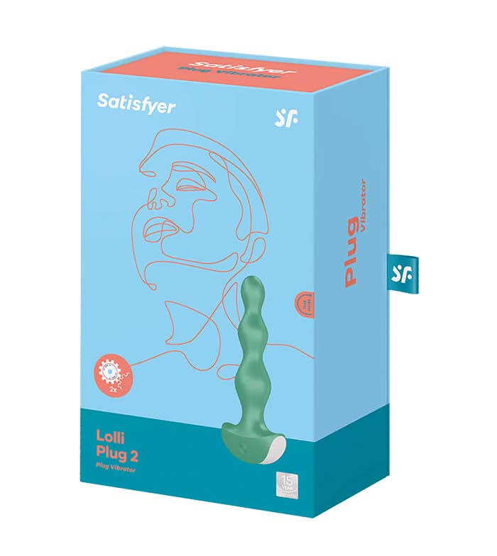 VARITA ANAL VIBRADORA SATISFYER LOLLI PLUG 2